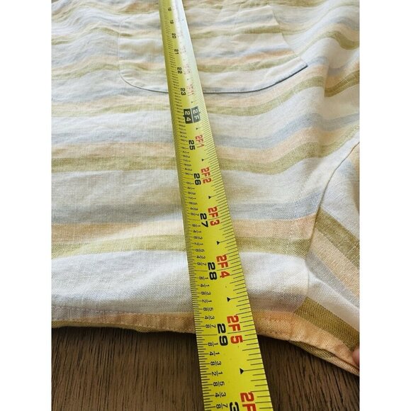 JoS A. Bank Men's XXL 100% Linen Short Sleeve Button Down Spring Summer - Picture 6 of 8